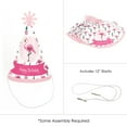 thumbnail image 5 of Big Dot of Happiness Pink Flamingo - Party Like a Pineapple - Tropical Summer Cone Happy Birthday Party Hats for Kids & Adults - 8 Ct (Standard Size), 5 of 7