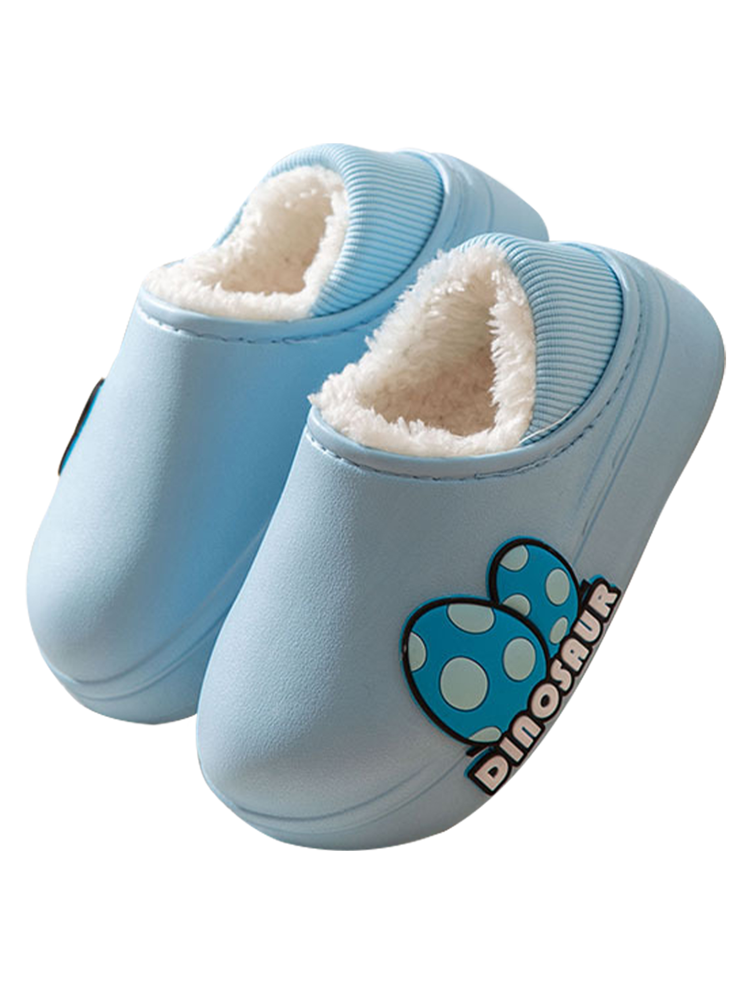 Harsuny Boys Girls Toddler Warm Slippers Plush Lined Fuzzy House Shoes