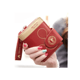 thumbnail image 1 of Cartera Femenina Plegable Con Cremallera De Dibujos Animados Xtellar rojo, 1 of 4