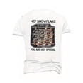 thumbnail image 2 of Camiseta informal de cuello redondo y manga corta con estampado moderno para hombre, ideal para verano y tiempo libre., 2 of 5