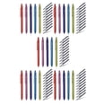 thumbnail image 1 of Thinsony 5pack/lot Quick Dry Ink Pens Durable Ink Comfortable Grip Retractable Gel 5Set, 1 of 6