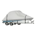 thumbnail image 2 of Aqzb 800D Oxford Cloth Boat Cover, Heavy Duty Pontoon Boat Cover, Waterproof UV Resistant Boat Cover, Snap-On Buckle Pontoon Cover _Clearance Kayak Cushion, 2 of 7