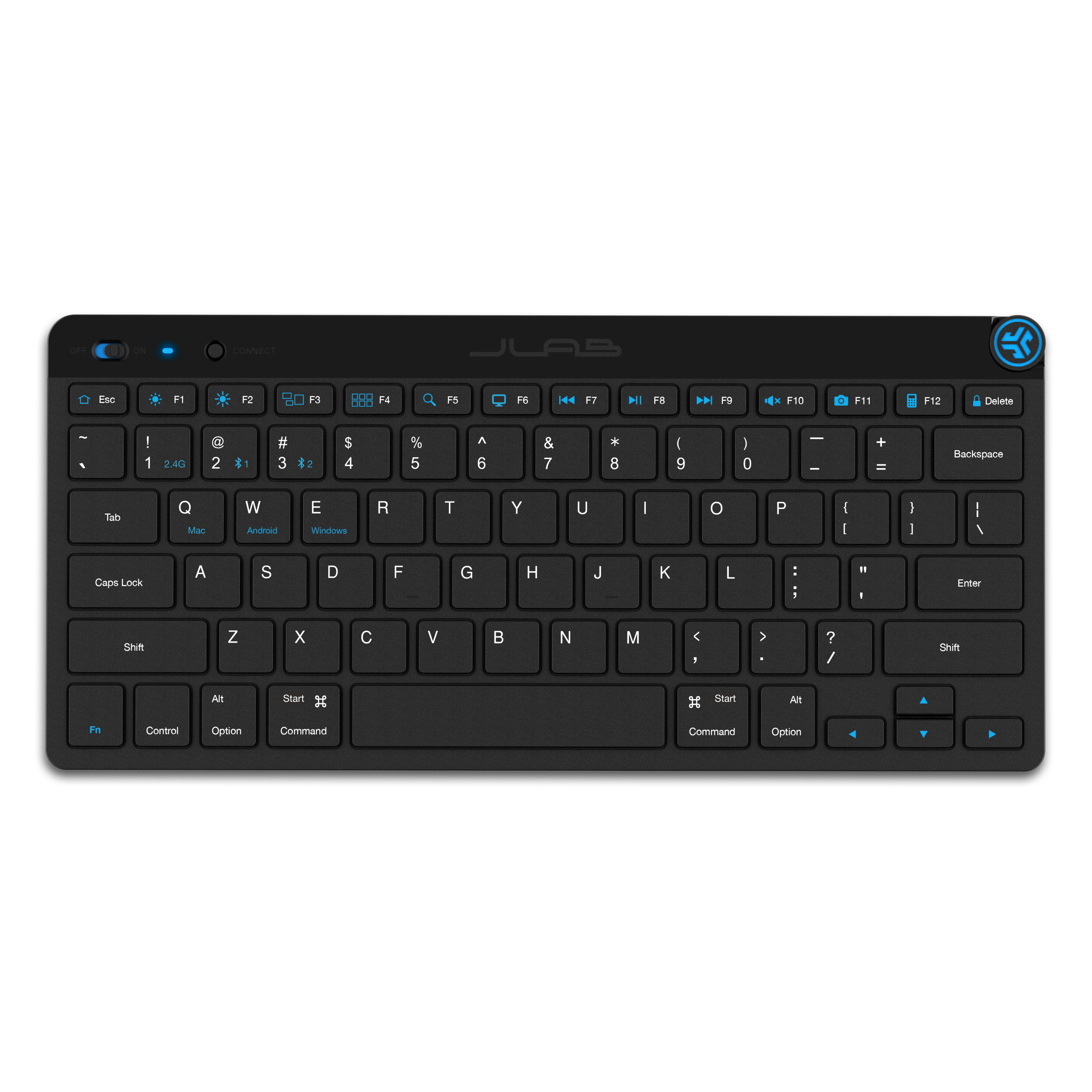JLab GO Wireless Keyboard, Multi-Device Bluetooth & USB photo 1
