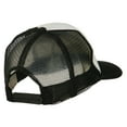 thumbnail image 4 of Anchor with Chain Embroidered Foam Mesh Back Cap - Black White OSFM, 4 of 5