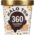thumbnail image 5 of Halo Top Chocolate Chip Cookie Dough Light Ice Cream, With a Good Source of Protein, Lower Calorie Frozen Dessert, 16 fl oz Pint, 5 of 9