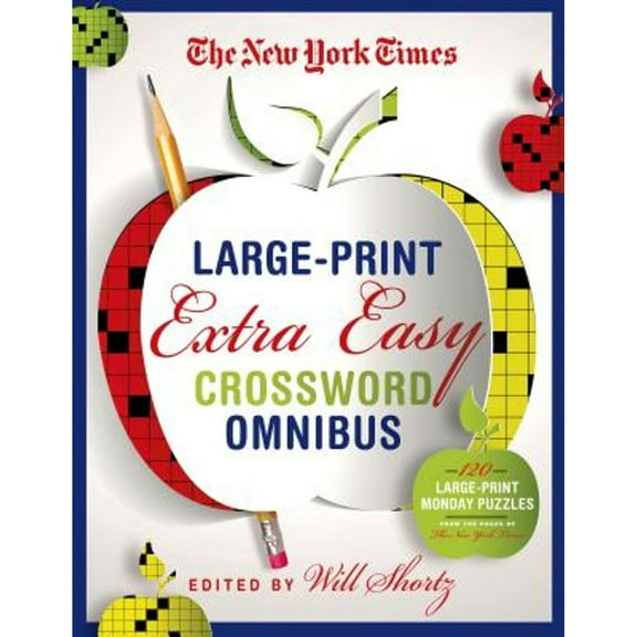 New York Times Large-Print Extra Easy Crossword Puzzle Omnibus (Paperback) by New York Times