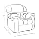 thumbnail image 3 of Sofá Reclinable 220 Greco, Atlas del Descanso Color Gris Botón Zero-Wall, 3 of 8
