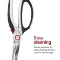 thumbnail image 2 of Zyliss All-Purpose Stainless Steel Kitchen Shears with Non-Slip Handle - Dishwasher Safe, 2 of 7
