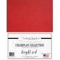 thumbnail image 1 of Cardstock Warehouse Colorplan Bright Red - 8.5 x 11" 100 Lb. / 270 Gsm Matte Premium Cardstock Paper - 25 Sheets, 1 of 4