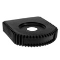 thumbnail image 3 of KAKOWELY Nonslip Hitch Pads for Trailer Hitch Arm Protection Soft Rubber Hitch Support Pads for RV and Truck to Prevents Leg Injuries4.53"X3.94"X0.98", 3 of 5