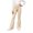 Beige-H3l, variant on Mnyotv Athletic Flared Yoga Pants Girls Sports Wide Leg Sweatpants Fall Clothes High Wasited Trousers with Pockets Size 7-8Y