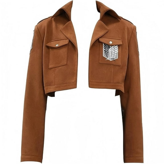 [Official Licensed] Attack on Titan Men's Survey Corps Jacket Halloween Costume