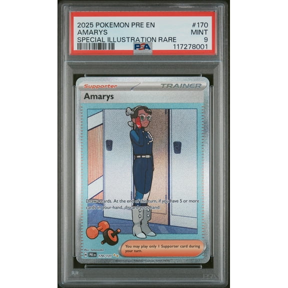 2025 PRE #170 Amarys Special Illustration Rare PSA 9