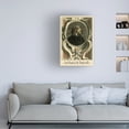 thumbnail image 3 of Canvas Wall Art - Alicia Longley 'Royal Dog Portrait VI' Wall Art for Living Room, Bedroom, or Office Décor by Trademark Fine Art - 12 x 19 Inches, 3 of 4
