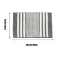 thumbnail image 4 of LACKUST Extra Soft Microfiber Bathroom Rugs - Thick Absorbent Non-Slip Machine Washable Bath Mats and Rug Clearance,23.6x15.7in,Gray, 4 of 8