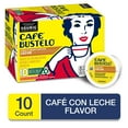 thumbnail image 4 of (60 Count) Cafe Bustelo Cafe con Leche Sweet & Creamy, K-Cup Coffee Pods, 4 of 11