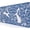 Blue Floral Rabbits, variant on Jungle Animal Desk Mat for Keyboard and Mouse,XXL Large Mouse Pad Non-Slip Keyboard Pad Waterproof Desktop Mat for Laptop Computer Work Game Home Office-Black