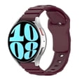 thumbnail image 3 of Adecuado para Samsung watch6/5 armadura pulsera de silicona Huawei Garmin reloj pulsera de silicona 18/20/22mm, 3 of 5
