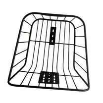 yotijay Rear Storage Basket Metal without Lid Strengthened Frame for Cycling