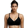 thumbnail image 2 of Iheyi 6 Pieces No Wire Full Cup Plain/Lace Light Padded Wire Free Bra A/B/C 42C (88041wal), 2 of 5