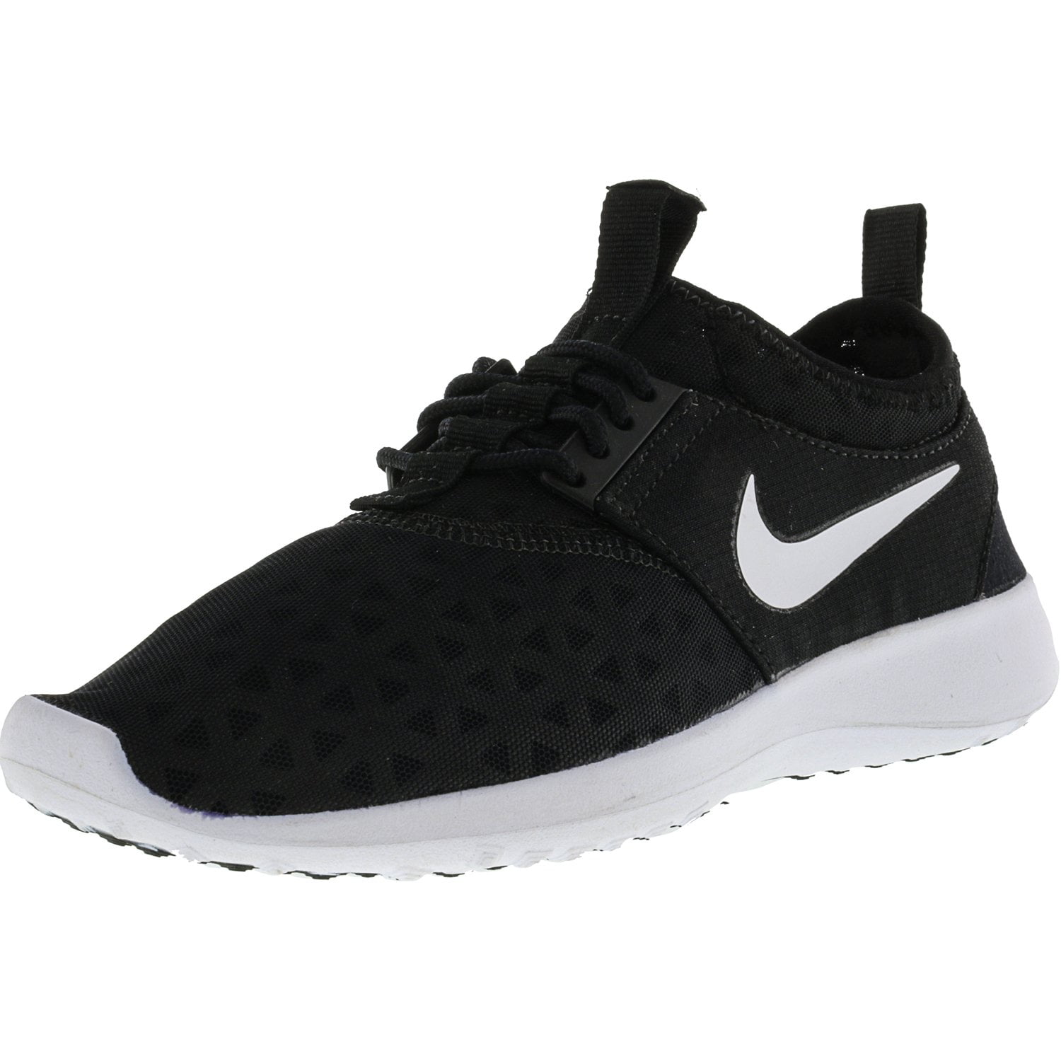 Nike Women's Juvenate Black / White Ankle-High Mesh Running Shoe - 6M ...