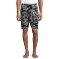 thumbnail image 2 of Hanes Men's and Big Men's Jersey Camo Sleep Shorts, 2-Pack, 2 of 5