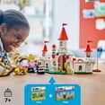 thumbnail image 4 of LEGO Super Mario Battle with Roy at Peach’s Castle, Nintendo Character Mario Toy Adventure Set, 71435, 4 of 6