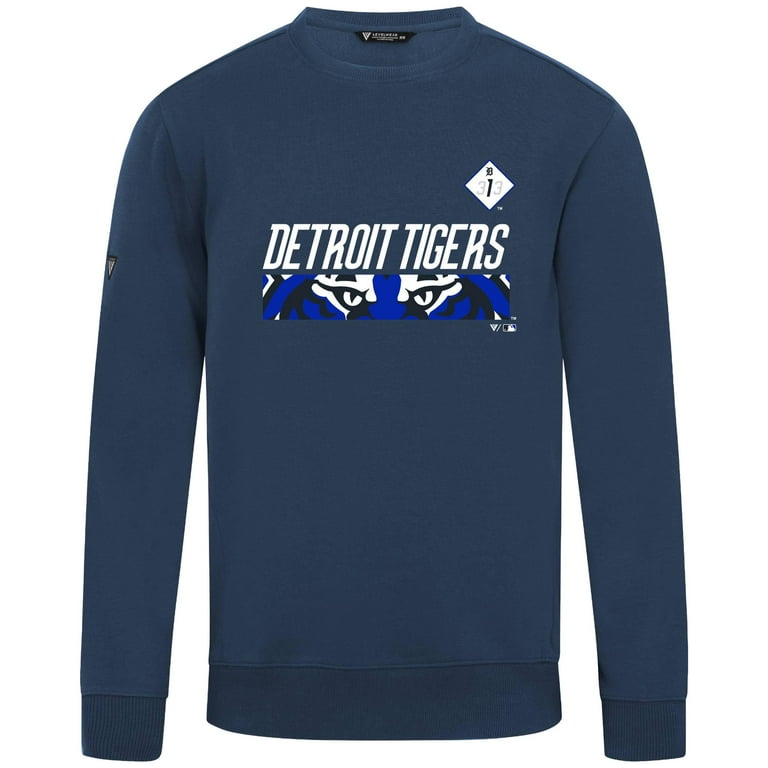 Warehouse TIGERSロゴ スウェット 43 ネイビー Men's Levelwear Navy Detroit Tigers City Connect Zane Core Logo