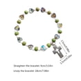 thumbnail image 5 of Giaone Beads Cross Bracelet Cross Pendant Bracelet Cloth Accessories for Daily Wear, 5 of 11