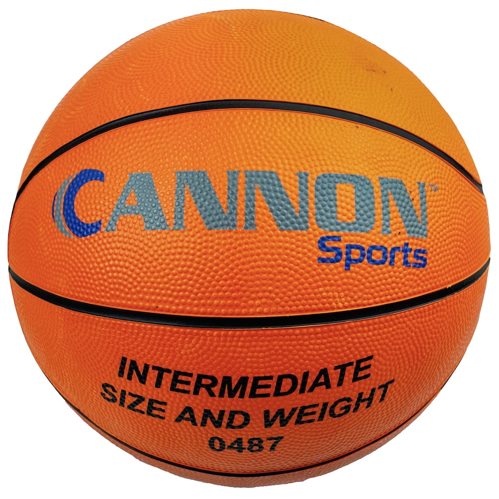 Cannon Sports Intermediate Size 28.5-Inch Rubber Basketball - Walmart ...