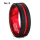 thumbnail image 3 of Guardurnaity Anillo de metal Dedos Colgante Accesorio para citas Luminoso Mano de obra fina Tamaño compacto Dulce presente Anillos de fiesta de moda Accesorios de disfraces Rojo 5.7 cm Guardurnaity AP015749-02, 3 of 6