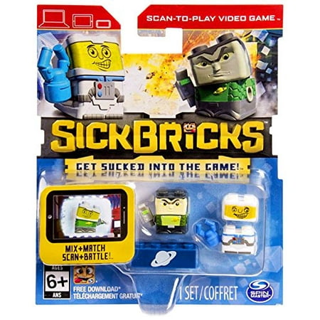 Sick Bricks Double Pack Theme 4 Action Figure, Sick Bricks are the incredible mix n' match, scan n' battle characters kids can't wait to get their hands on! By Spin (Best Way To Get Into Acting)