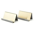 thumbnail image 4 of Miulika 2xBusiness Card Holders Name Stand Collection Rack Organizer Champagne B , Champagne B, 3 Pcs, 4 of 6