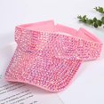 thumbnail image 3 of SURJDE Bling Strass Sport Pare-Soleil Chapeaux Réglables Pare-Soleil d'Été pour Femmes Filles, 3 of 6