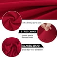 thumbnail image 4 of Unique Bargains Dining Chair Cover,Stretch Bar Stool Slipcover Kitchen Chair Protector Spandex Chair Seat Cover for Home Decorative, 4 of 9