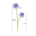 thumbnail image 6 of Opvise 2Pcs Artificial Red Spider Lily Realistic Fake Silk Flower Wedding Home Office Table Centerpiece Faux Floral Branch Flower Arrangement Decoration, 6 of 8