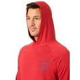 thumbnail image 6 of Chaps Mens Long Sleeve Graphic Rash Guard, Sizes S-3XL, 6 of 9