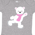 thumbnail image 4 of Inktastic Cute Polar Bear, White Bear, Ice Skating Bear Boys or Girls Baby Bodysuit, 4 of 5