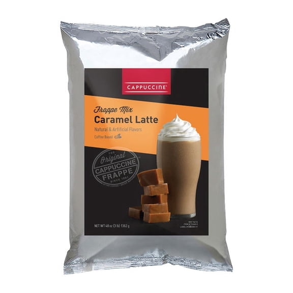 Cappuccine Caramel Latte Drink Mix cs 5/3 lb