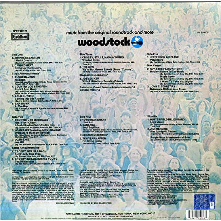 Various Artists - Woodstock: Original Soundtrack - Popular Rock