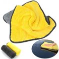 thumbnail image 4 of xiaxaixu Coral Fleece Car Cleaner Towel Water Absorption Wash Cleaning Drying, 4 of 8