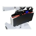 thumbnail image 2 of Ergotron SV Telepresence Kit - Mounting component (CPU holder, mounting hardware, large lower drawer, camera shelf, travel stop, cart upgrade set) - for LCD display / CPU / camera - screen size: up to 22" - for P/N: SV44-1311-2, SV44-1311-3, SV44-1311-7, SV44-1312-1, SV44-1312-2, SV44-1312-3, 2 of 6