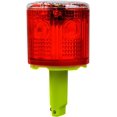 thumbnail image 3 of Luz de advertencia estroboscópica solar Columna única de 360 ​​​​grados Super brillante a prueba de agua para construcción Muelle de tráfico Control de luz marina Intermitente (Rojo), 3 of 4