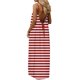thumbnail image 5 of TaTaai Women's Casual Maxi Sundress Sleeveless Striped Backless Spaghetti Strap Flowy Summer Dress Long Beach Cover Up Dress Gift, 5 of 9