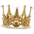 thumbnail image 1 of Cake Crown Ornament Small Crown for Bridal Wedding Birthday Cake Decorating, 1 of 8