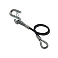 thumbnail image 4 of koolsoo Spring Cable Tow Rope Recovery Rope Trailer Rope Trailer Cable with 2 hook, 4 of 9