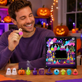 thumbnail image 5 of 13 Days Halloween Advent Calendar Mystery Countdown Box containing Squeezable Surprise Toys for Relaxation and Festive Desktop Decor, 5 of 8