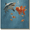 Funny Shark and Goldfish, variant on Qisvanset Crucifixion Jesus Christian Canvas Wall Art 15.75x11.81 Inches