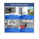 thumbnail image 3 of Calentador de agua instantáneo boiler color blanco, 3 of 4