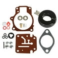 thumbnail image 3 of 3-Pack Carburetor Rebuild Repair Kit with Float Fit for 392061 Johnson Evinrude 65 70 75 HP, 3 of 8